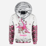 Be a Flamingo In a Flock of Pigeons - Personalized Flamingo All Over Shirt