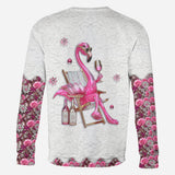 Be a Flamingo In a Flock of Pigeons - Personalized Flamingo All Over Shirt