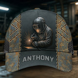 Cool Welder Men - Personalized Welder Classic Cap