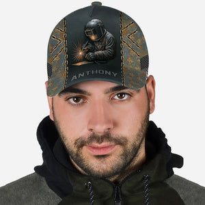 Cool Welder Men - Personalized Welder Classic Cap