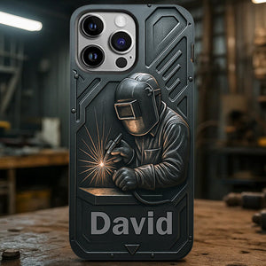 Cool Welder Men - Personalized Welder Full Print Phone Case