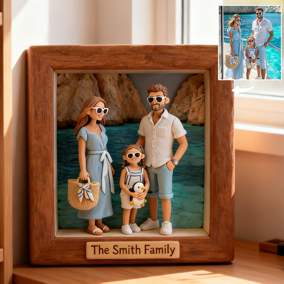 Custom From Any Photo - Personalized Family Custom Shaped Acrylic Plaque