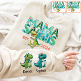 Mamasaurus - Personalized Mother All Over Shirt