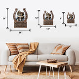 Western Style Couple Gift - Personalized Horse Cut Metal Sign