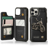 Motorcycle Enthusiast - Personalized Biker Wallet Phone Case