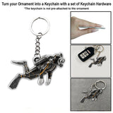 Love Scuba Diving - Personalized Scuba Diving Ornament