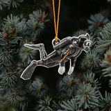 Love Scuba Diving - Personalized Scuba Diving Ornament