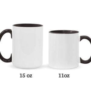 I'm A Warrior - Personalized Breast Cancer Awareness Accent Mug & Coaster