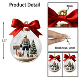 Hockey Team - Personalized Hockey Transparent Ornament