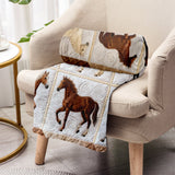 Love Horses - Personalized Horse Blanket