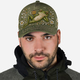 Jesus Save My Life, Funny Sarcastic Gift For Christians - Personalized Frog Classic Cap
