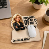 Gift For The Best Colleagues - Personalized Colleague Mouse Pad Custom Shape