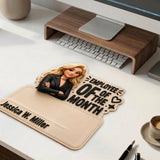 Gift For The Best Colleagues - Personalized Colleague Mouse Pad Custom Shape