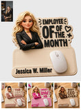 Gift For The Best Colleagues - Personalized Colleague Mouse Pad Custom Shape