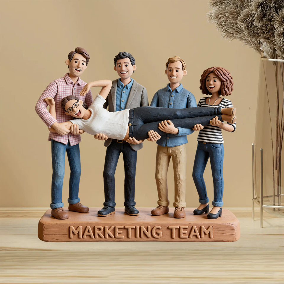 Custom From Any Photo And Text - Personalized Colleague Custom Shaped Acrylic Plaque