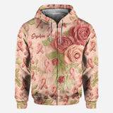 Breast Cancer Awareness - Personalized Breast Cancer Awareness All Over Shirt
