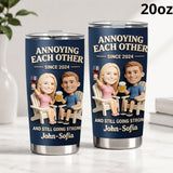 Everlasting Love - Personalized Couple Tumbler