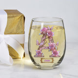 If Friends Were Flowers, I'd Pick You - Personalized Bestie All Over Wine Glass