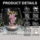 If Friends Were Flowers, I'd Pick You - Personalized Bestie All Over Wine Glass