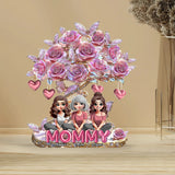Best Mom Ever - Personalized Mother Custom Shaped Acrylic Plaque