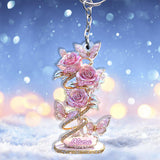 My Garden Gift For Mom, Grandma - Personalized Mother Keychain
