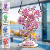 My Garden Gift For Mom, Grandma,... - Personalized Mother Window Hanging Suncatcher Ornament