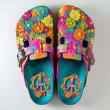 Hippie Soul - Personalized Hippie Clogs With Arch Support