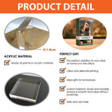 Custom From Photo - Personalized Yoga Custom Shaped Acrylic Plaque
