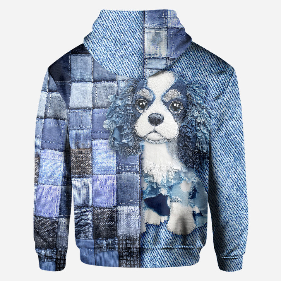 Love Cavalier King Charles Spaniel - Personalized Dog All Over Shirt