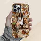 Just A Girl Who Loves Highland Cows - Personalized Highland Cow Full Print Phone Case