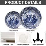 Beautiful Witch - Personalized Witch Ceramic Round Plate