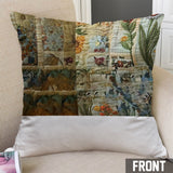 Adorable Dragonfly - Personalized Dragonfly Throw Pillow