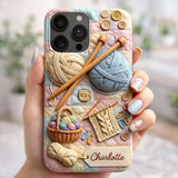 Love Sewing - Personalized Sewing Full Print Phone Case