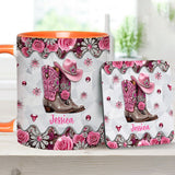 Cowgirl Boots - Personalized Cowgirl Accent Mug