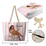 Summer Escape Collection - Personalized Sea Lover Beach Bag