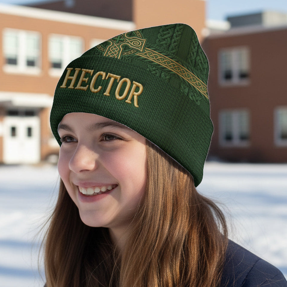 St.Patrick's Day - Personalized Irish Beanie Hat