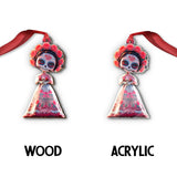 Sugar Skull - Personalized Skull Ornament