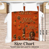 Fall Season Cute Pet - Personalized Dog Blanket