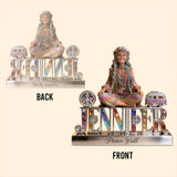 Hippie Souls - Personalized Hippie Custom Shaped Acrylic Plaque