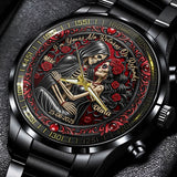 I'm Yours No Returns Or Refunds - Personalized Couple Hand Watch
