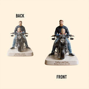 Riding Partners For Life - Personalized Biker Custom Shaped Acrylic Plaque