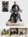 Riding Partners For Life - Personalized Biker Custom Shaped Acrylic Plaque