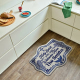 Holy Spirit, You Are Welcome Her - Personalized Christian Non-Slip Tufted Rug