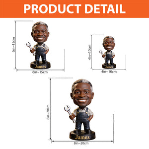 Mechanic Transform Custom From Photo - Personalized Mechanic Custom Shaped Acrylic Plaque