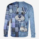 Love Miniature Schnauzer - Personalized Dog All Over Shirt