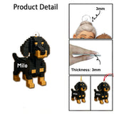 Transform Into Building Block - Personalized Dog Ornament