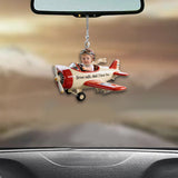 Father Gift Idea, Mom Gift Idea - Personalized Father Car Ornament