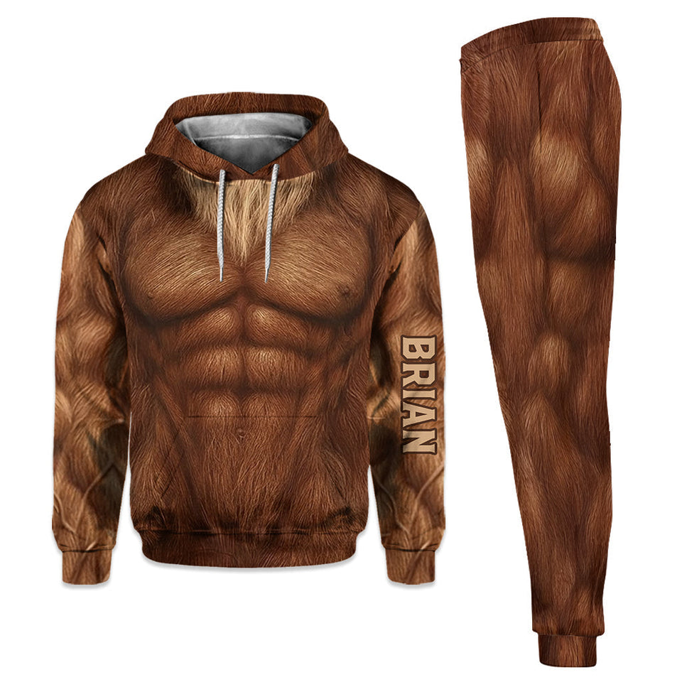 Bigfoot Costume - Personalized Bigfoot Hoodie and Sweatpants