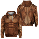 Bigfoot Costume - Personalized Bigfoot Hoodie and Sweatpants