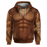 Bigfoot Costume - Personalized Bigfoot Hoodie and Sweatpants